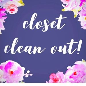 CLEANING OUT CLOSET